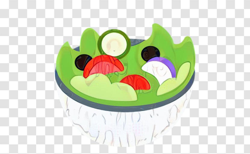 Chicken Emoji - Lettuce - Baking Cup Cartoon Transparent PNG