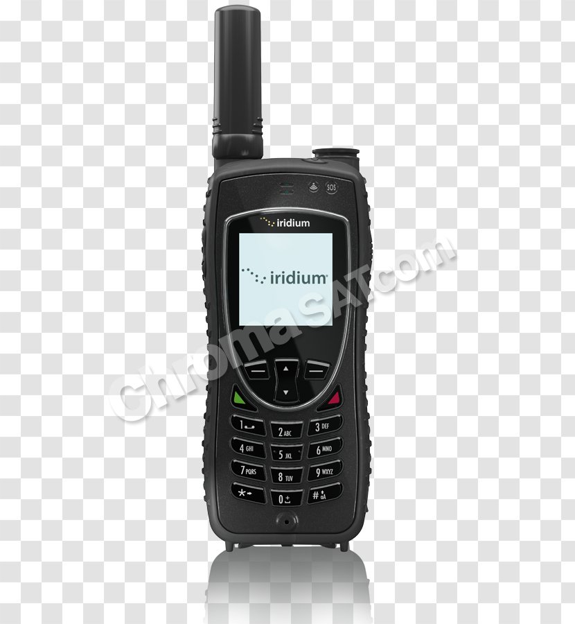 Satellite Phones Iridium Communications Mobile - Feature Phone - Telephone Transparent PNG