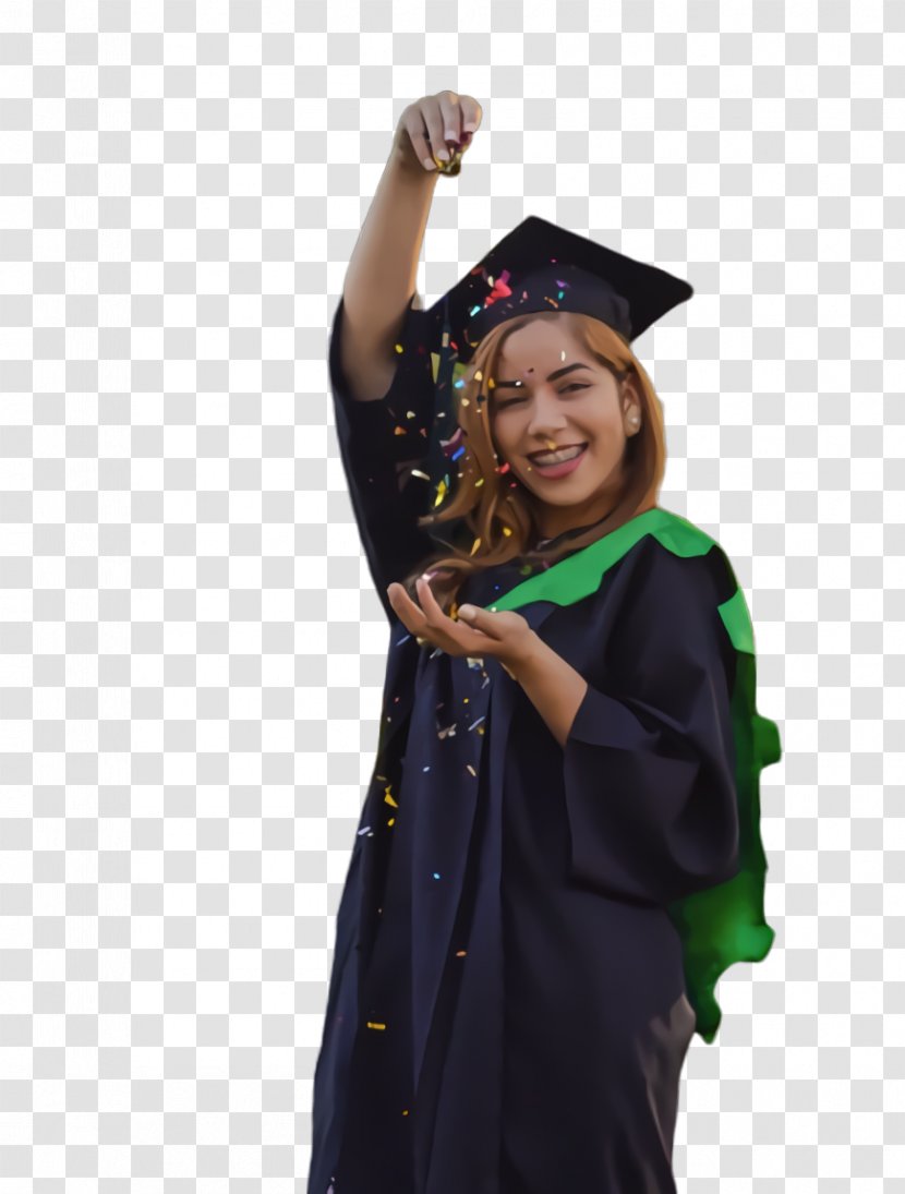 Robe Graduation Ceremony Academician Doctor Of Philosophy Academic Dress - Phd Transparent PNG