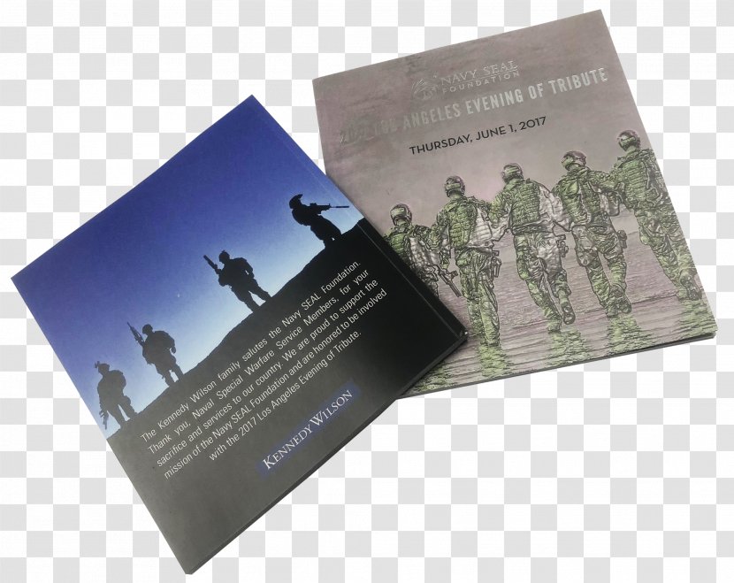 United States Navy SEALs Trade Paperback Brochure - Printing Perfect Transparent PNG
