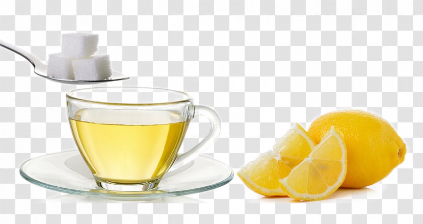 Tea Coffee Lemon Sugar Glass - Lemonade And Coconut HD Photograph Transparent PNG