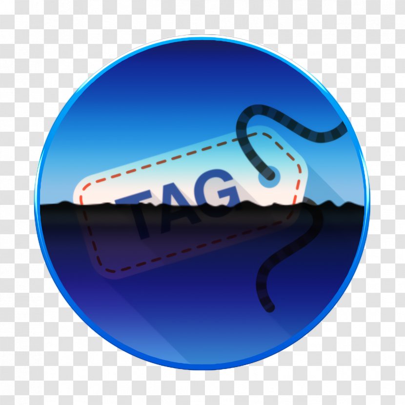 Achievement Icon Badge Label - Electric Blue Logo Transparent PNG