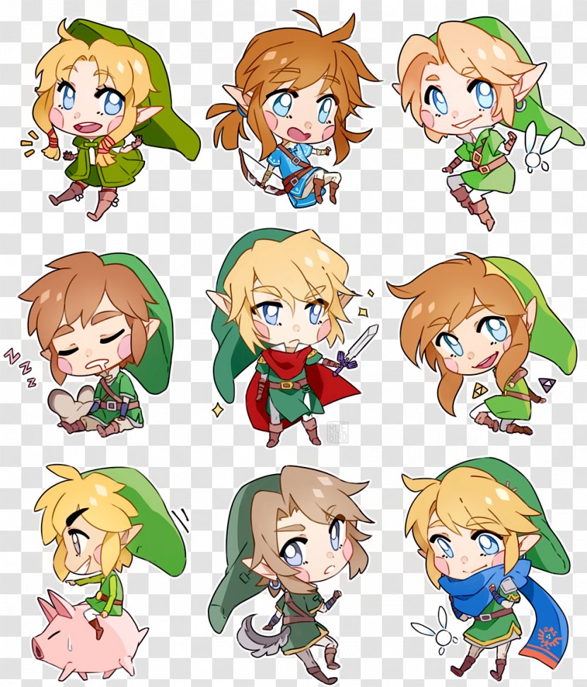 The Legend Of Zelda: Breath Wild Zelda II: Adventure Link Twilight Princess HD - Watercolor Transparent PNG