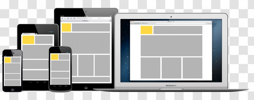 Responsive Web Design Development Page - Brand Transparent PNG