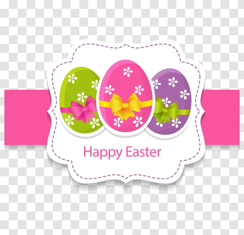 Easter Bunny Wedding Invitation Paper Greeting Card - Gift - Fresh Egg Vector Transparent PNG