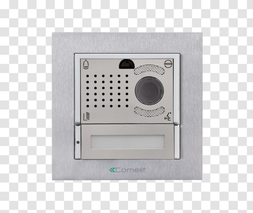 Intercom Video Door-phone Comelit Group Spa System - Cctv Camera Dvr Kit Transparent PNG