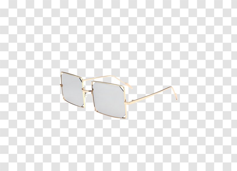 Sunglasses Silver Lens - Metal Transparent PNG