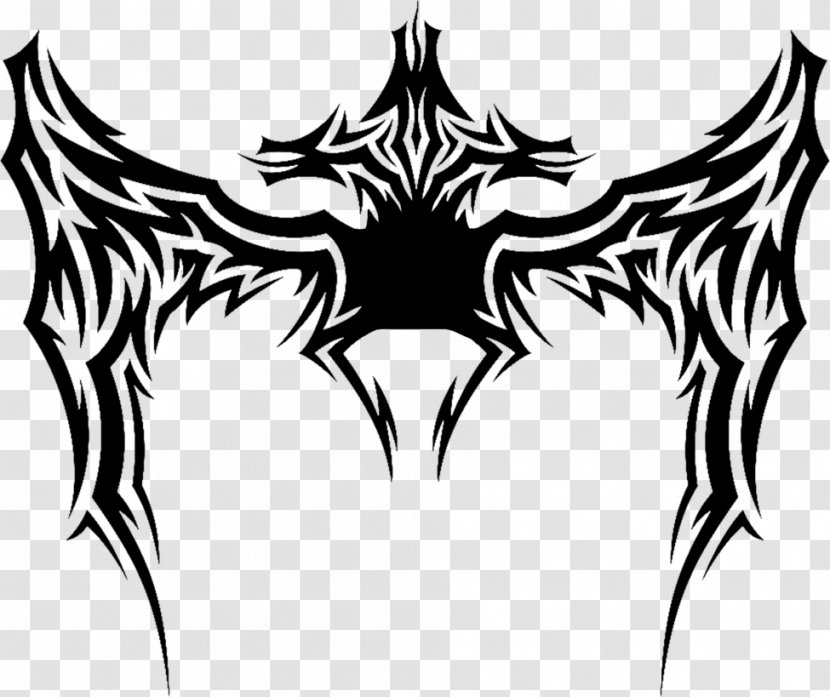 Tattoo Drawing Dragon Nautical Star - Black And White - Shield Transparent PNG