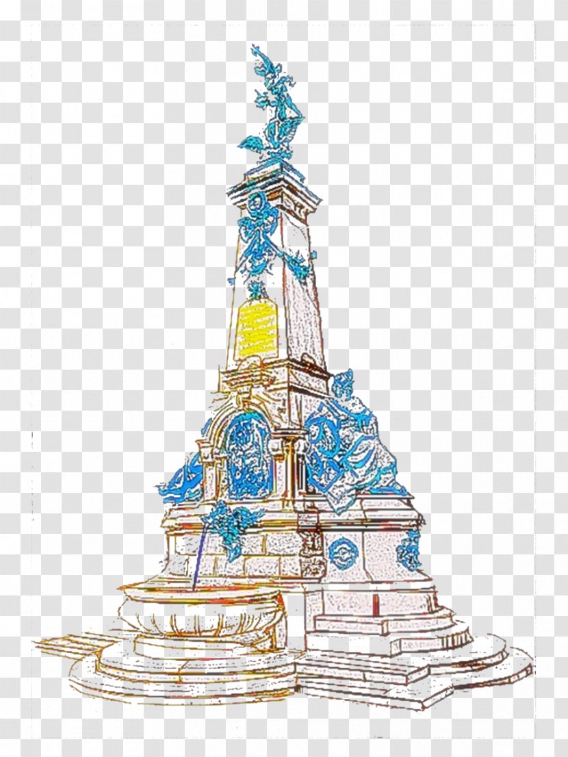Steeple Christmas Tree Spire Inc - Tower Transparent PNG