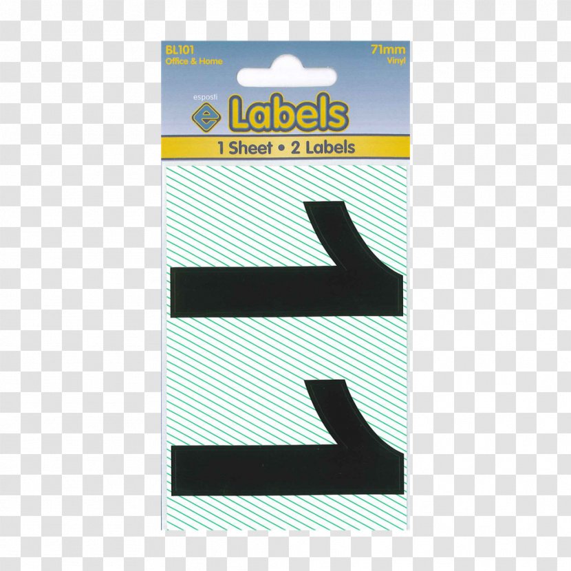 Brand Sticker Font - Black M - Design Transparent PNG