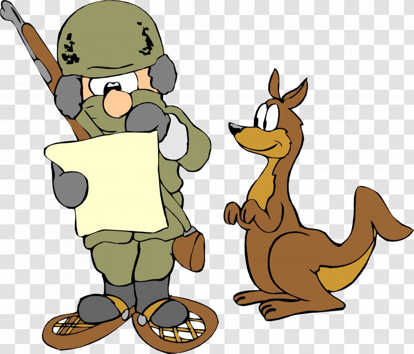 Soldier Albom Clip Art - Kangaroo Transparent PNG