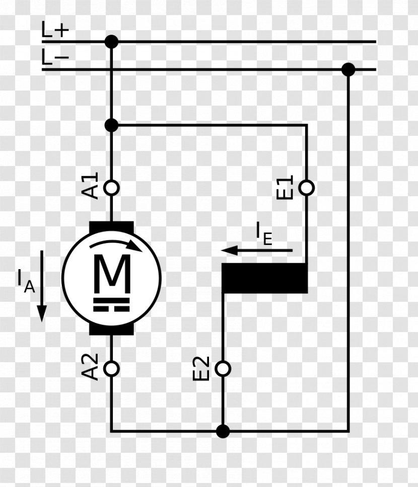 Universal Motor Ergutusmähis Circuit Diagram Střídavé Napětí /m/02csf - Hardware Accessory - Starter Transparent PNG