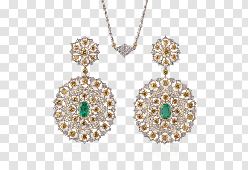 Emerald Earring Charms & Pendants Jewellery Buccellati - Feather Falling Material Transparent PNG