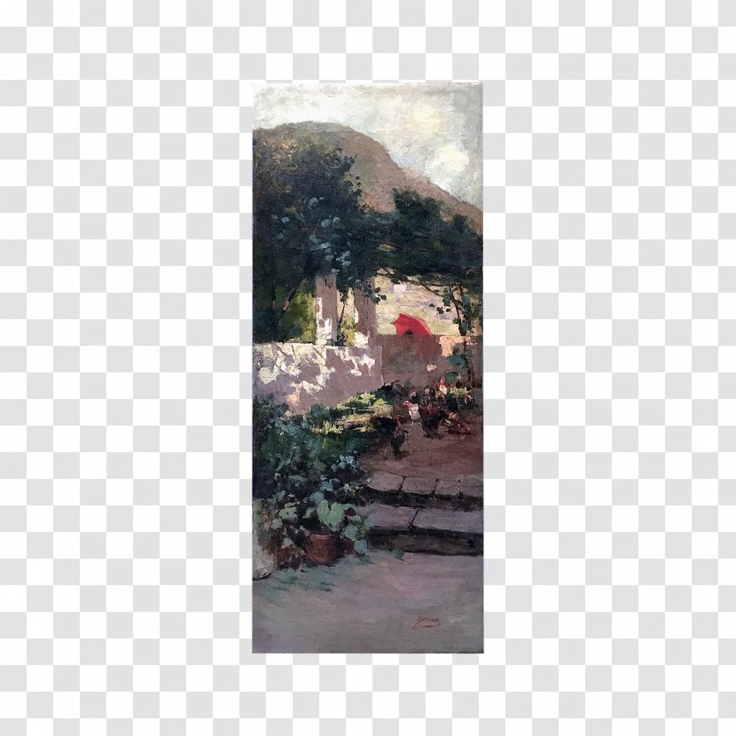 Painting Tree Picture Frames Flower - Antiquity Poster Material Transparent PNG