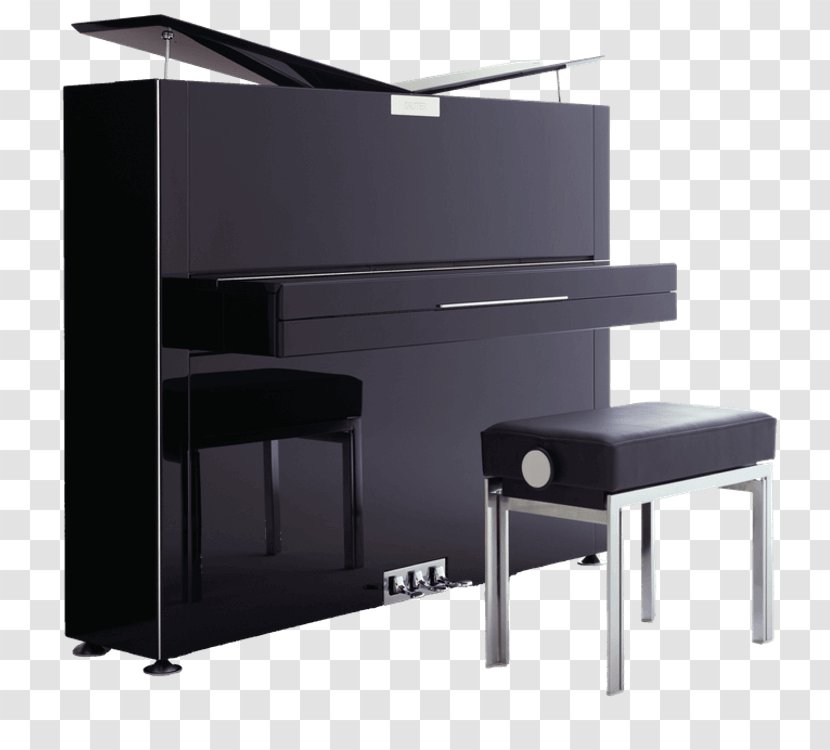 Upright Piano Grand Digital Carl Sauter Pianofortemanufaktur - Musical Keyboard Transparent PNG