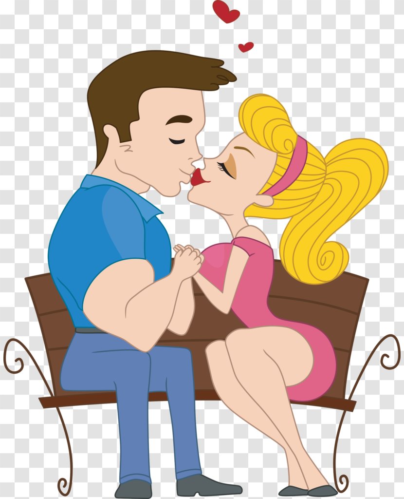 Royalty-free Public Display Of Affection Clip Art - Heart - Kiss On The Cheek Transparent PNG