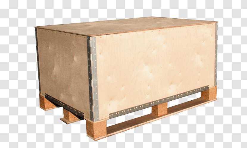 Crate Pallet Box Plywood ISPM 15 - Furniture Transparent PNG
