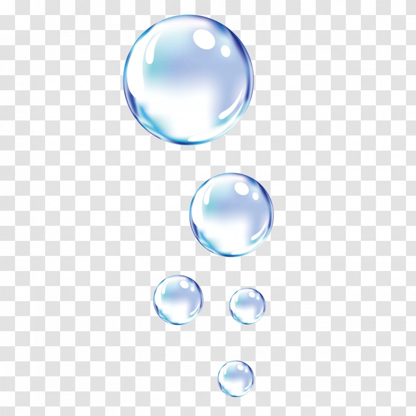 Vector Dynamic Bubble Water Droplets - Product - Body Jewelry Transparent PNG