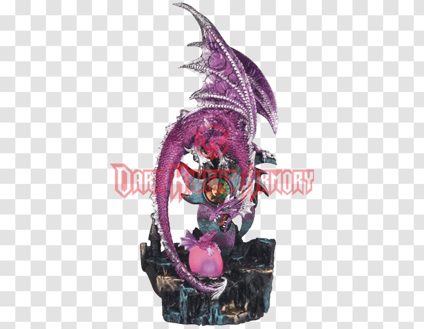 Figurine - Pink Dragon Transparent PNG