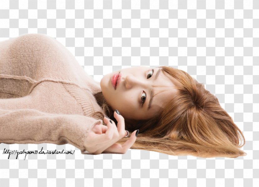 EXID K-pop Lady Ah Yeah - Watercolor - Exid Transparent PNG