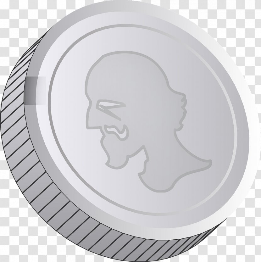 Silver Coin Money - Currency - Stack Transparent PNG
