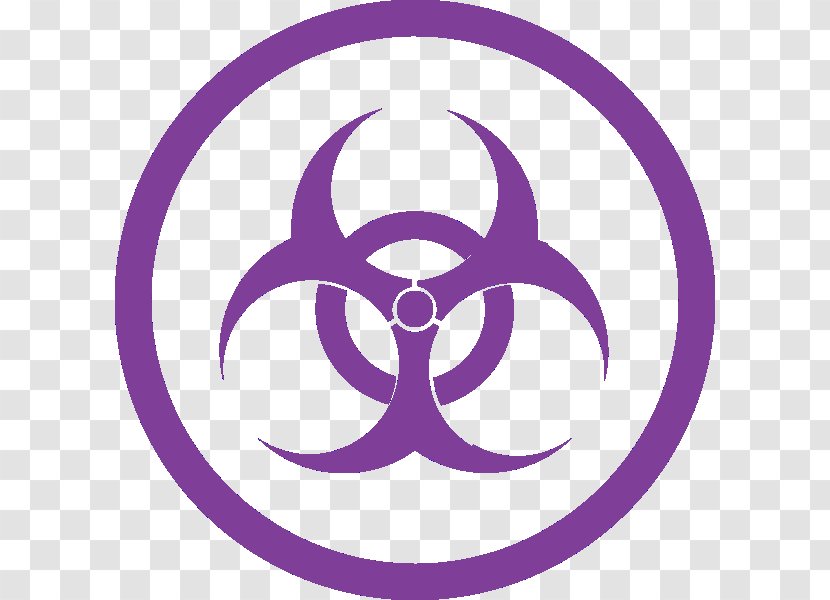 Biological Hazard Sign Decal Symbol Sticker - Printing - Biofuelhazard Badge Transparent PNG