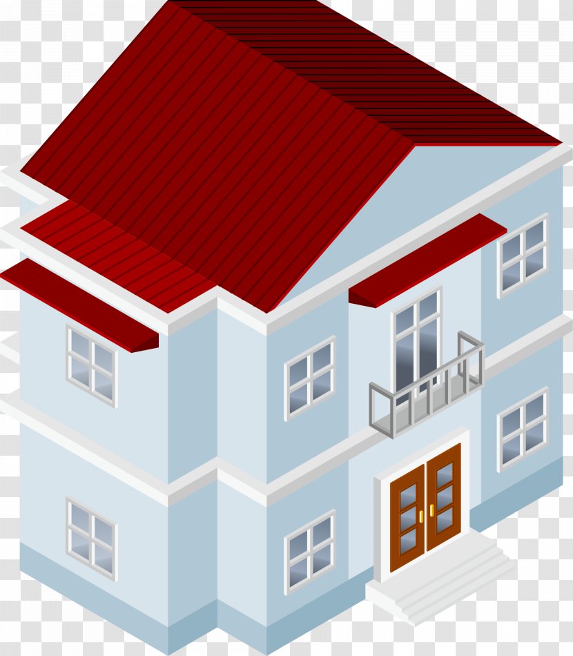 Building Clip Art House Vector Graphics Illustration - Housing - Buildings Transparent PNG