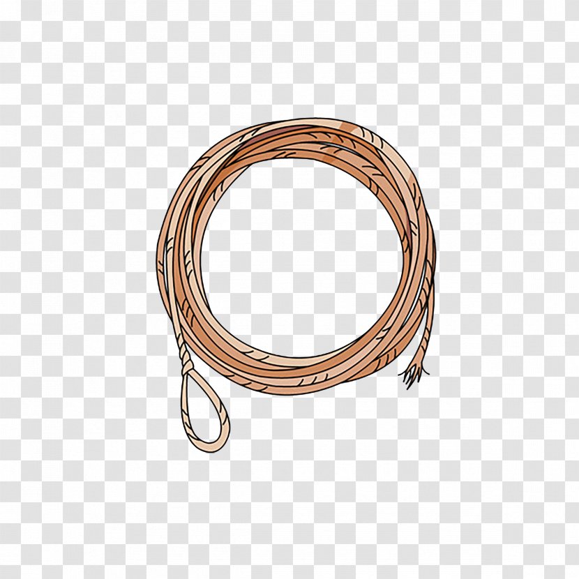 Rope Cartoon Clip Art - Cowboy Transparent PNG