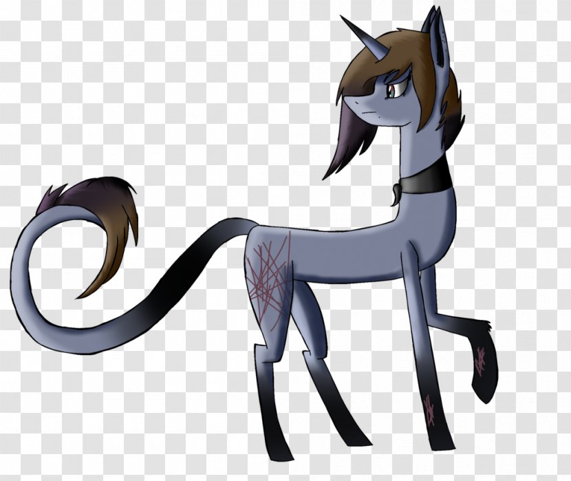 Horse Pack Animal Cat Mammal Pony - Cartoon - Feather Watercolor Transparent PNG