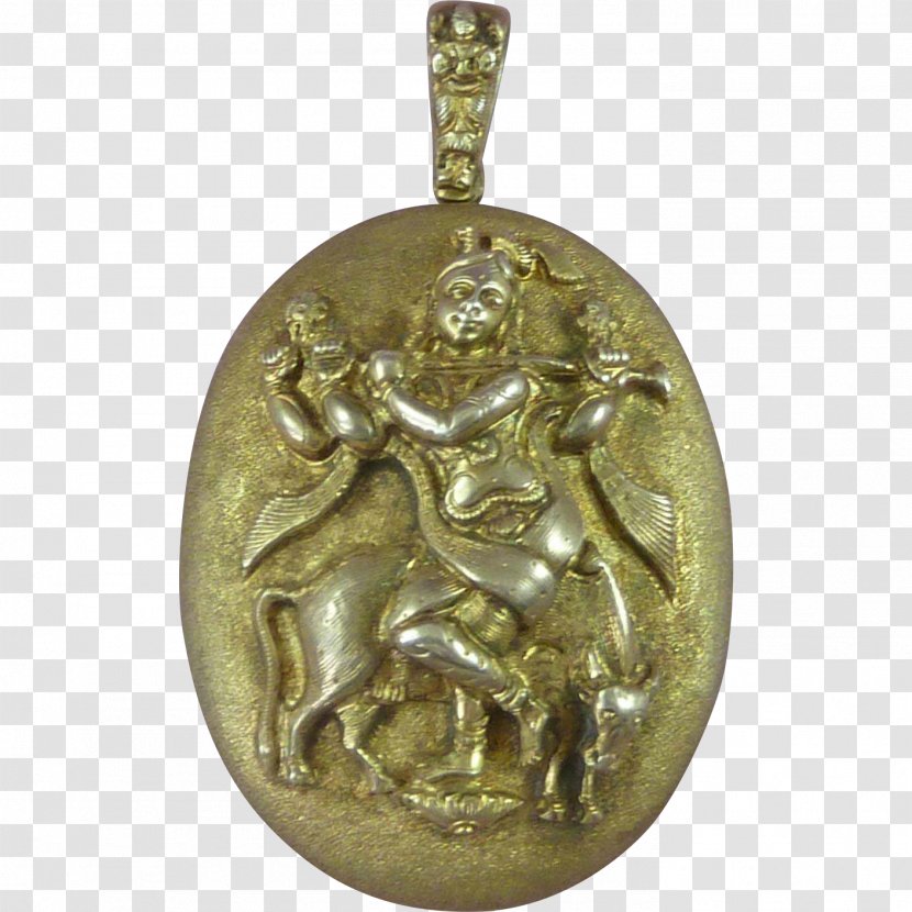 Locket Charms & Pendants Jewellery Gold Silver - Brass - Vishnu Transparent PNG