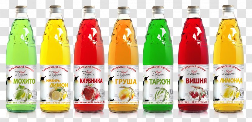 Fizzy Drinks Juice Lemonade Penguin - Mineral Water - Ginger Transparent PNG