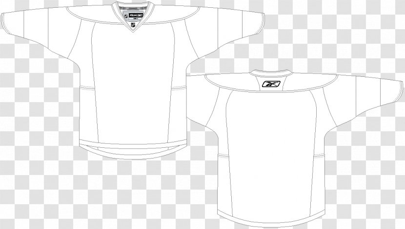T-shirt White Glass Pattern - Jersey Template Transparent PNG