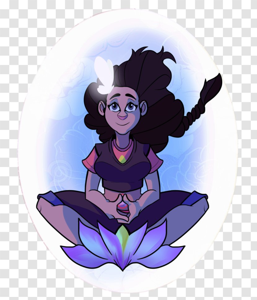 Stevonnie Steven Universe Here Comes A Thought Garnet Fan Art - Violet Transparent PNG