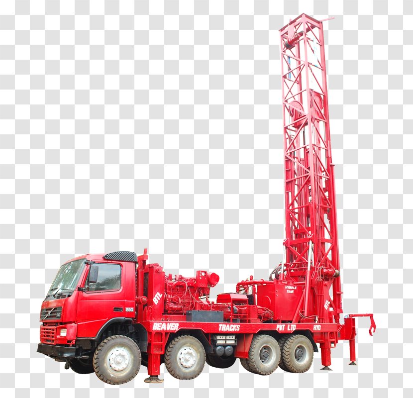 Drilling Rig Down-the-hole Drill Well Augers - Truck - DTH Transparent PNG