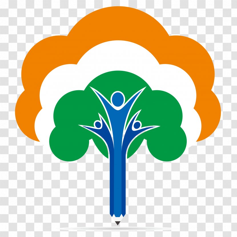India Republic Day Illustration - India's Tree Vector Logo Transparent PNG
