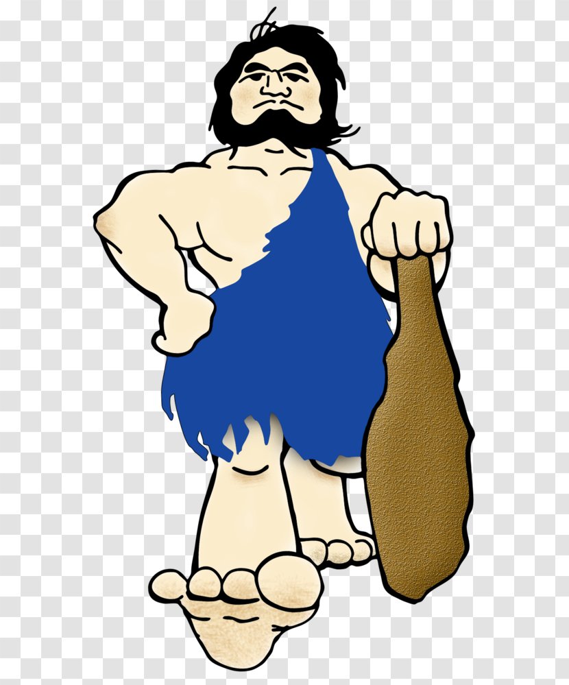 Caveman Logo Clip Art - Male - Human Transparent PNG