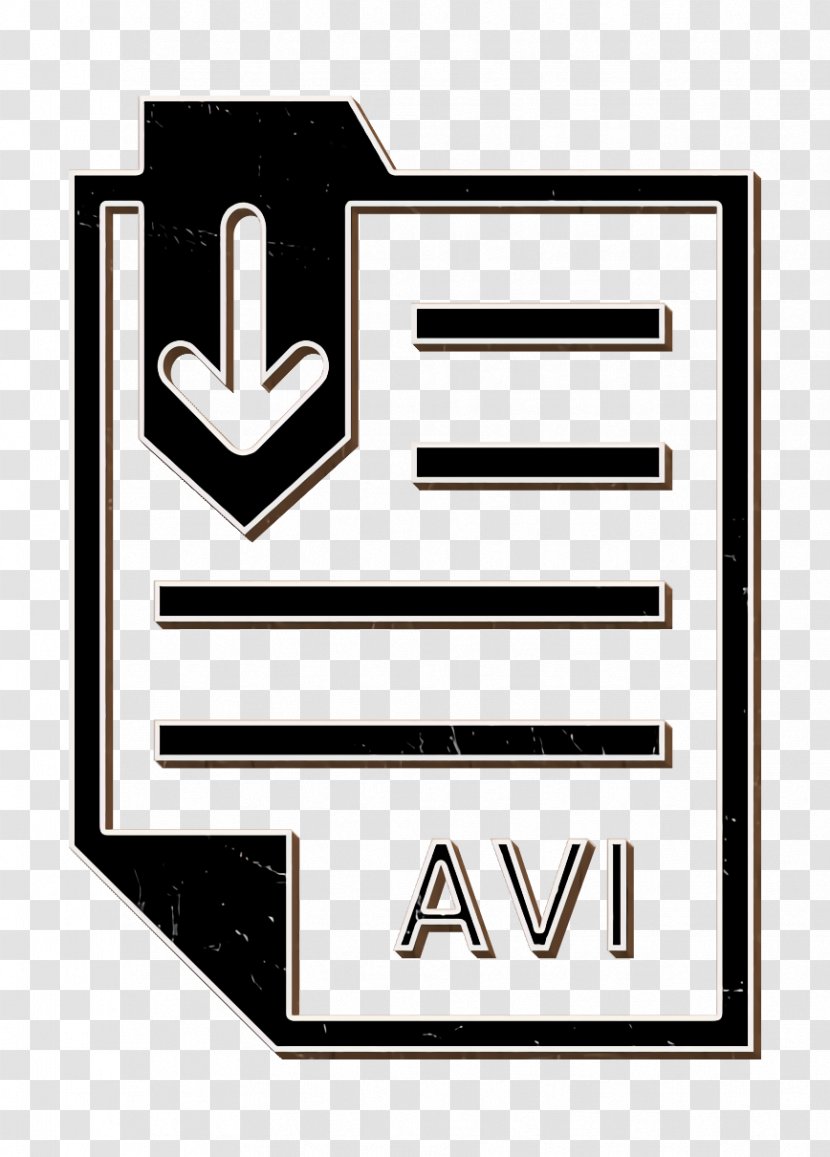 Avi Icon Document File - Logo - Symbol Rectangle Transparent PNG