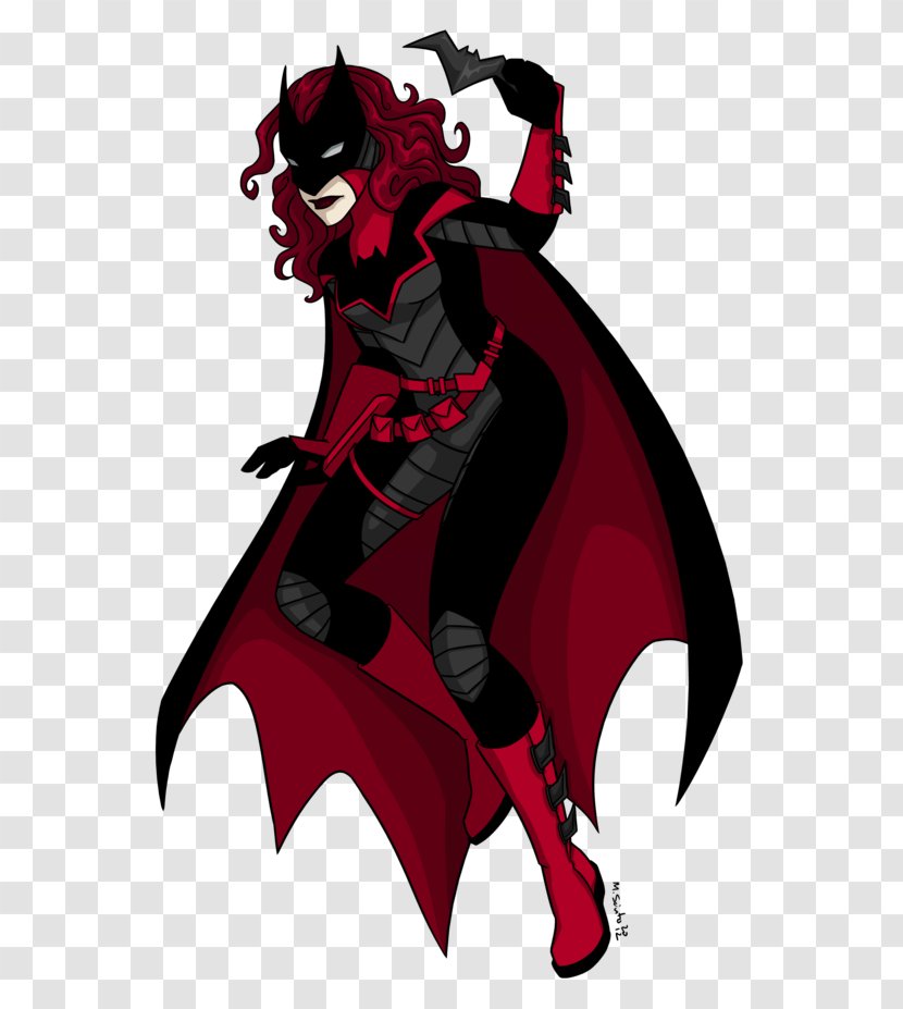 Batwoman Batgirl Batman Barbara Gordon DeviantArt - Supernatural Creature Transparent PNG