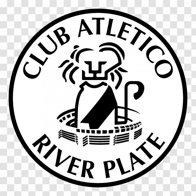 Club Atlético River Plate Clip Art Headgear Logo Recreation - Symbol - Real Madrid Black And White Vector Transparent PNG