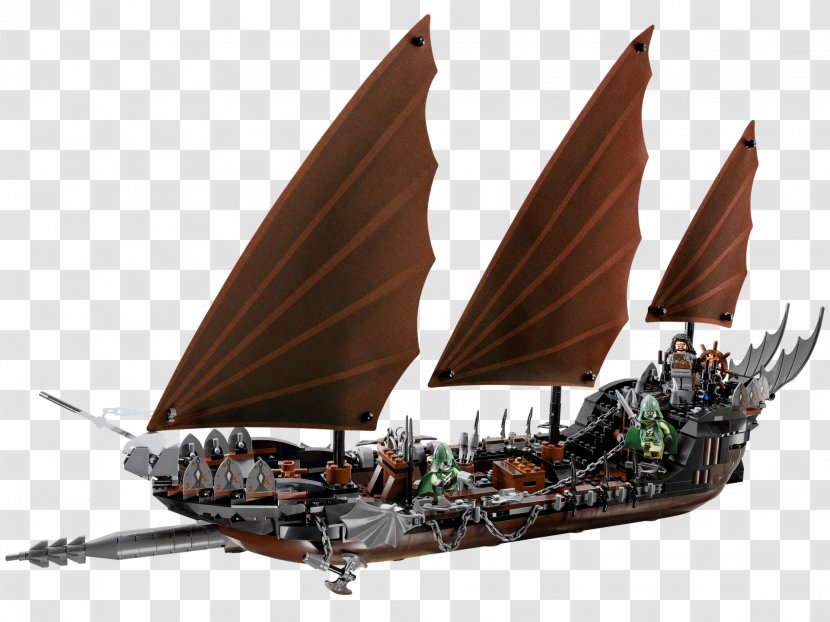 Lego The Lord Of Rings Sauron Pirates Hobbit - Ship Transparent PNG