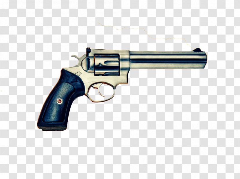 Revolver Firearm Pistol Weapon - Airsoft - A Pen Gun Transparent PNG