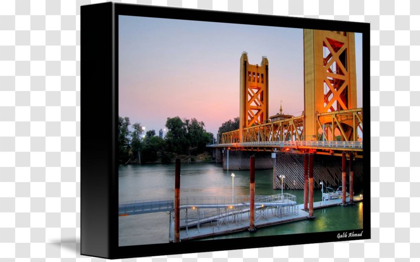 Tower Bridge Advertising Picture Frames Gallery Wrap Display Device Transparent PNG