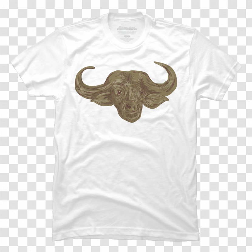 T-shirt Clothing Sleeve African Buffalo Drawing Transparent PNG