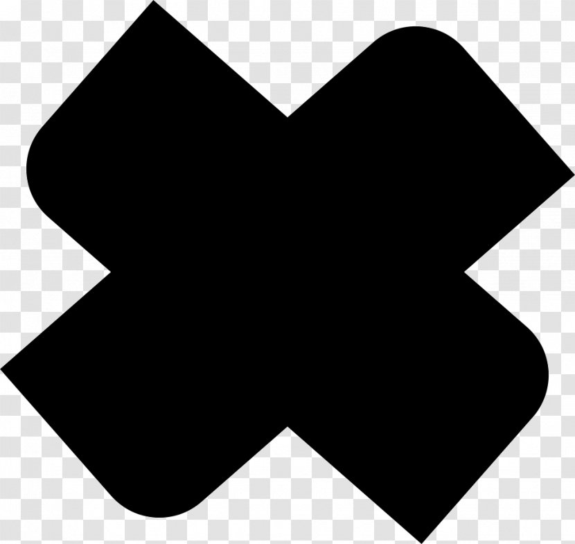 CROSS SIGN - Black - Monochrome Photography Transparent PNG