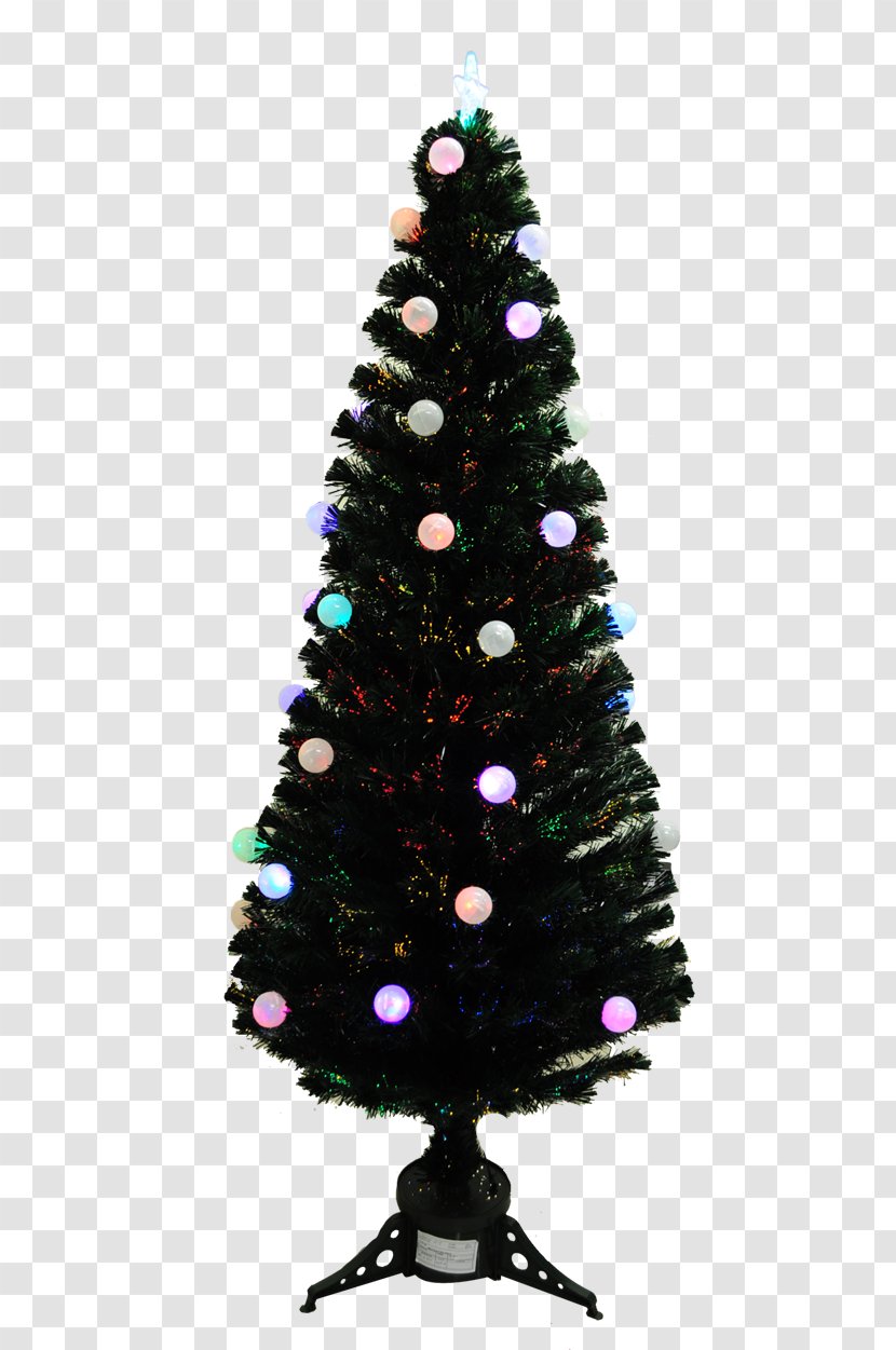 Christmas Tree Www.e-seasons.gr Optical Fiber Ornament - Fibre Optic Transparent PNG