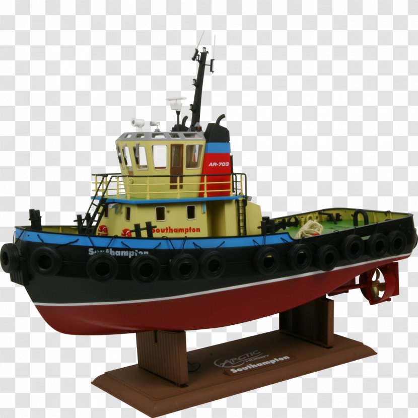 Tugboat Radio-controlled Boat Radio Control Ship Model - Paper Transparent PNG