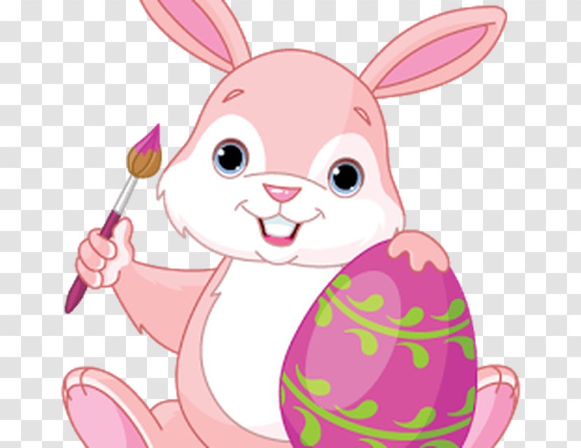 Easter Bunny Egg Clip Art - Nose - Painting Transparent PNG