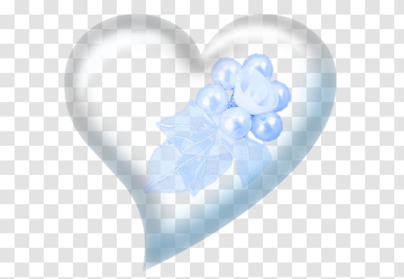 Scrapbooking Studio Creativity Heart - Blue Rose - Character Transparent PNG