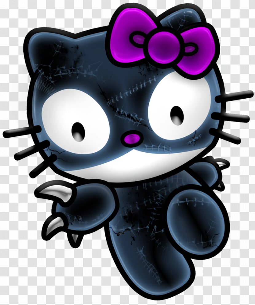 Catwoman Hello Kitty Batman Drawing Art - Silhouette Transparent PNG