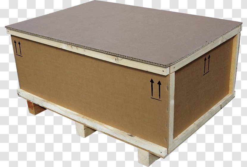 Box Carton Crate Wood Cardboard - Silhouette Transparent PNG
